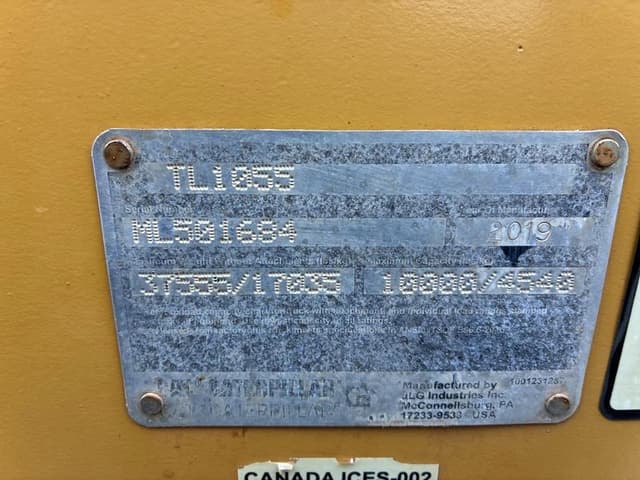 Image of Caterpillar TL1055D equipment image 1