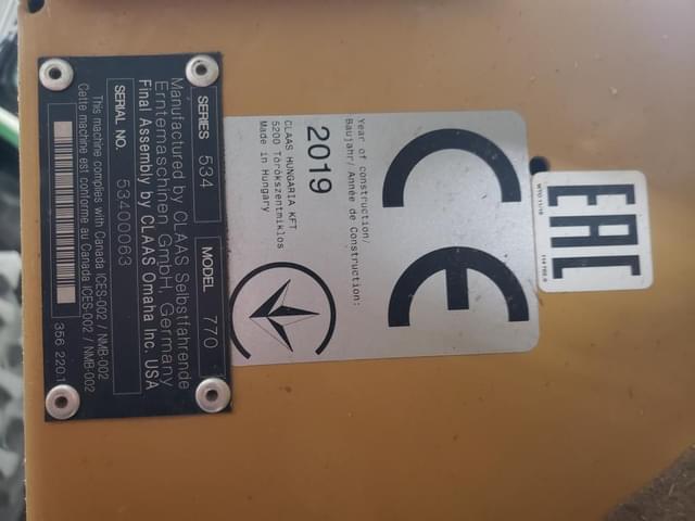 Image of CLAAS Maxflex 770 equipment image 4