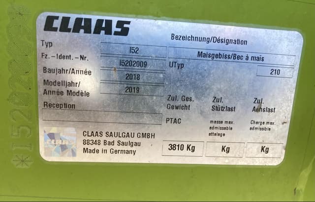 Image of CLAAS Orbis 750 equipment image 1