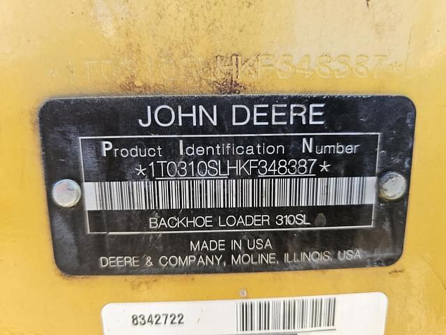 Image of John Deere 310SL equipment image 4