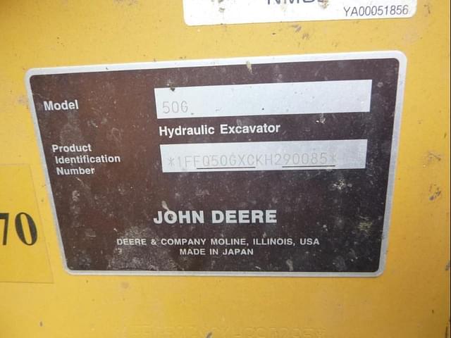 Image of John Deere 50G equipment image 4