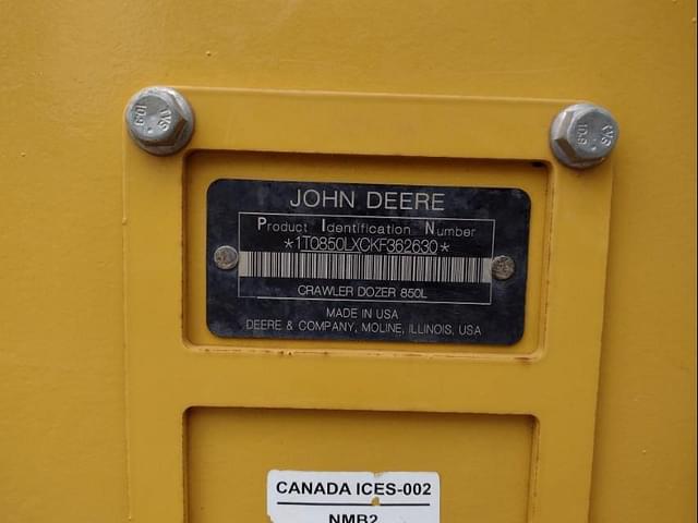 Image of John Deere 850L WLT equipment image 4