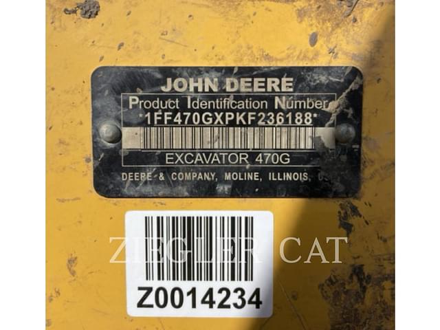 Image of John Deere 470G LC equipment image 1