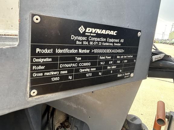 Image of DYNAPAC CC900G equipment image 3