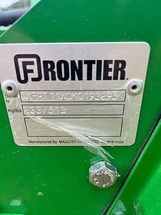 Image of Frontier RT1157 equipment image 4
