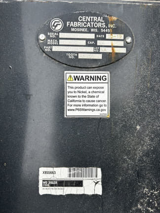 Image of Central Fabricators Backhoe Loader Bucket equipment image 4