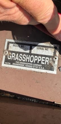 Image of Grasshopper 125V equipment image 1