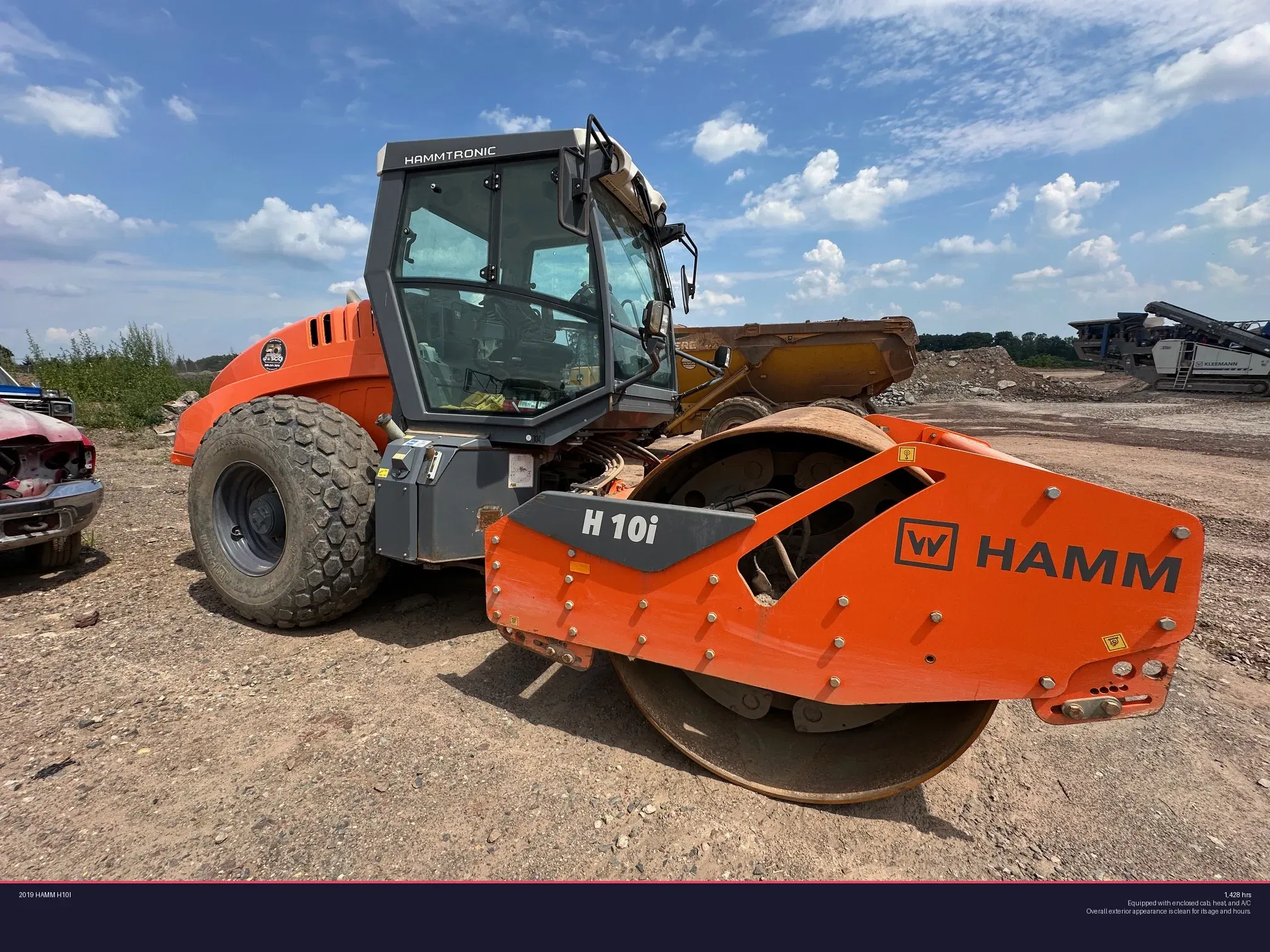 2019 Hamm H10I Equipment Image0
