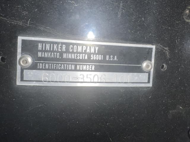 Image of Hiniker 6000 equipment image 2