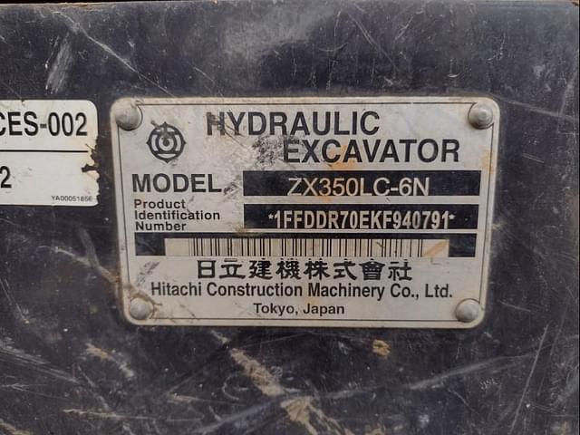 Image of Hitachi ZX350LC-6N equipment image 4