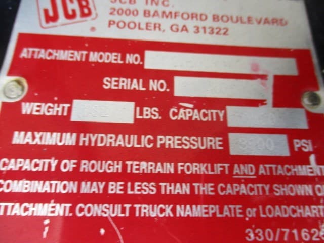 Image of JCB 332/E5284 equipment image 4