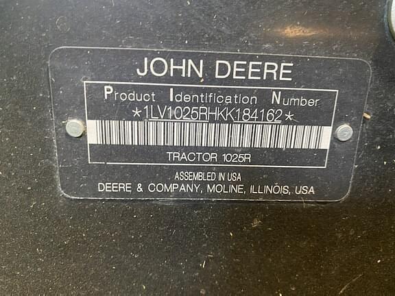 Image of John Deere 1025R equipment image 3