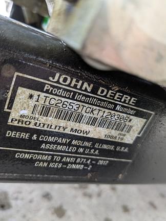 Image of John Deere 2653B equipment image 1