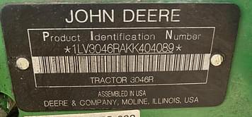 Main image John Deere 3046R 8