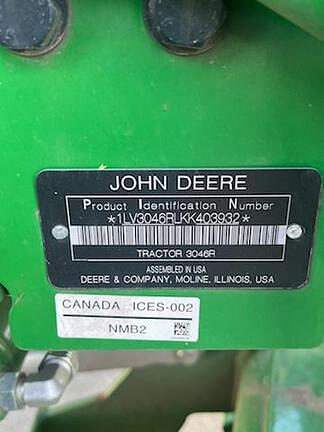 Image of John Deere 3046R equipment image 2
