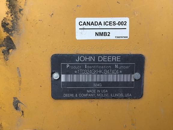 Image of John Deere 324G Image 1
