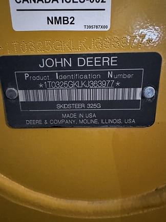 Image of John Deere 325G equipment image 2