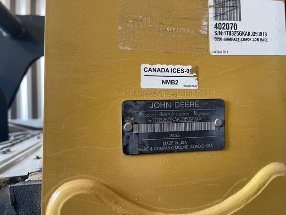 Image of John Deere 325G equipment image 2
