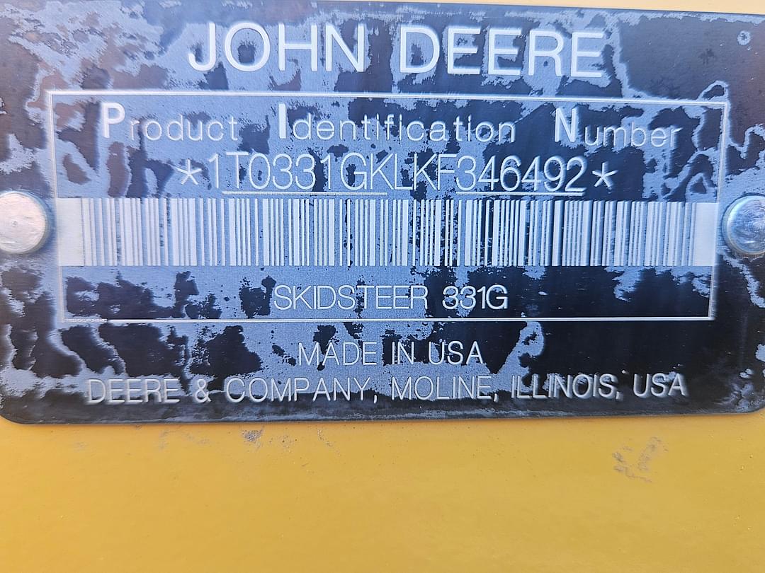 Image of John Deere 331G Image 1