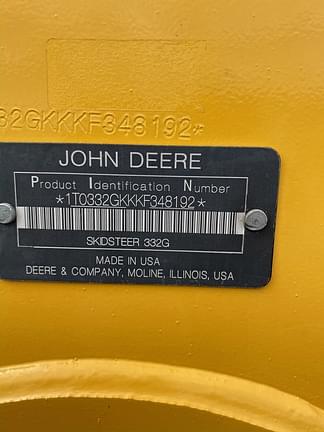 Image of John Deere 332G equipment image 2