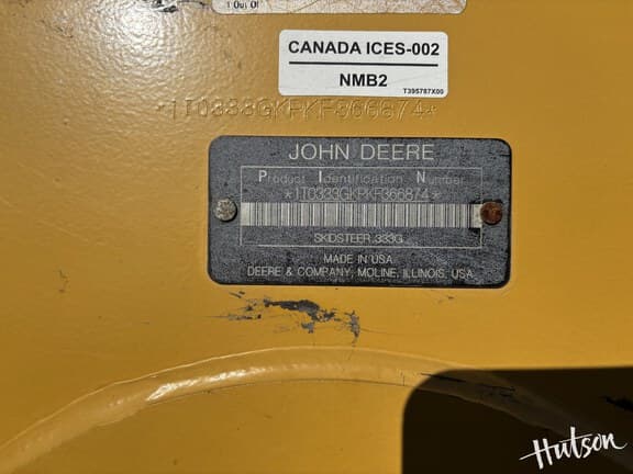 Image of John Deere 333G equipment image 4
