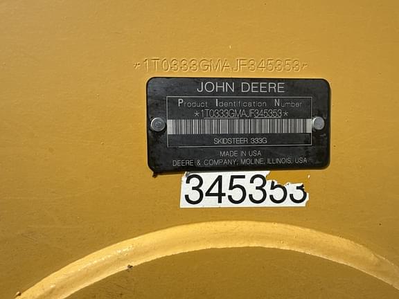 Image of John Deere 333G equipment image 4