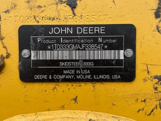 Image of John Deere 333G equipment image 4