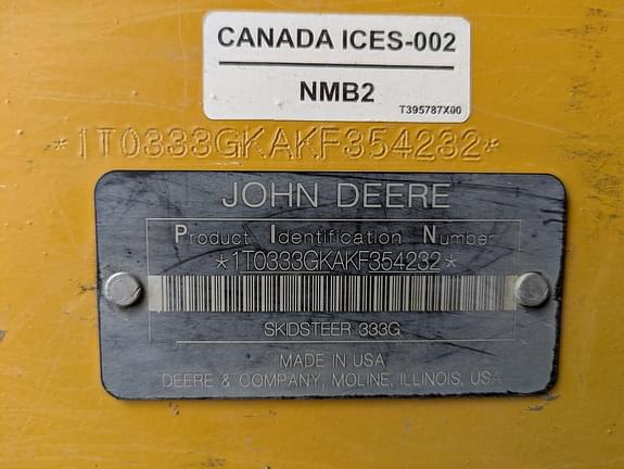 Image of John Deere 333G equipment image 3