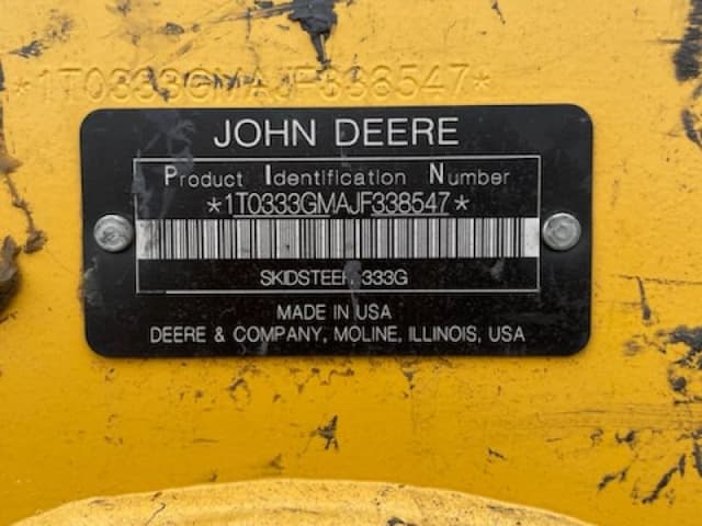 Image of John Deere 333G equipment image 4