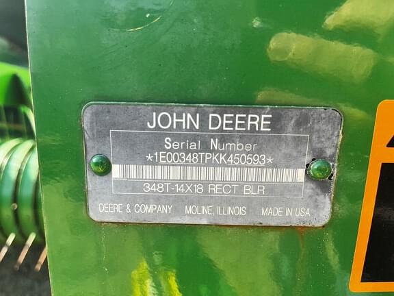 Image of John Deere 348 equipment image 3