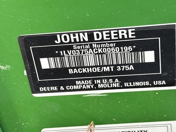 Image of John Deere 375A Image 1