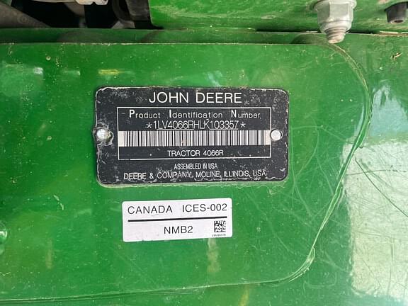 Image of John Deere 4066R equipment image 4