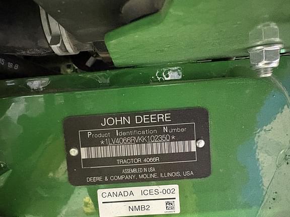 Image of John Deere 4066R equipment image 4