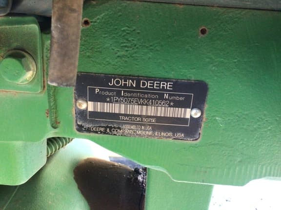 Image of John Deere 5075E equipment image 1