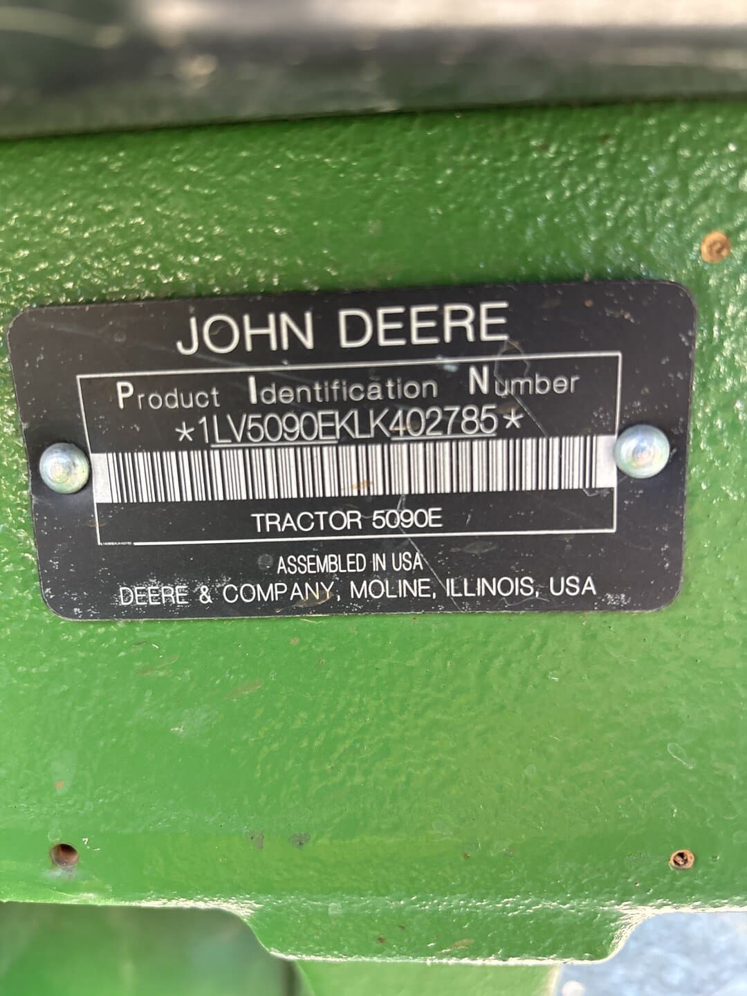 Image of John Deere 5090E Image 1