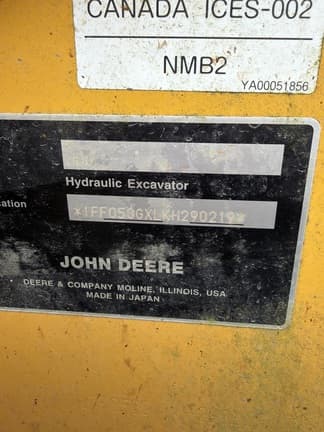 Image of John Deere 50G equipment image 1