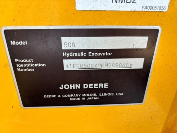 Image of John Deere 50G equipment image 1