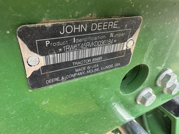 Image of John Deere 6145R equipment image 3