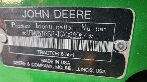 Image of John Deere 6155R equipment image 4