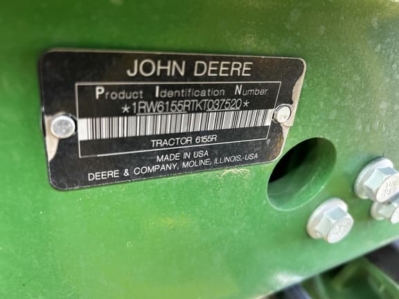 Image of John Deere 6155R equipment image 4