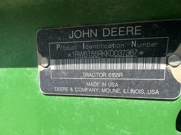 Image of John Deere 6155R equipment image 4