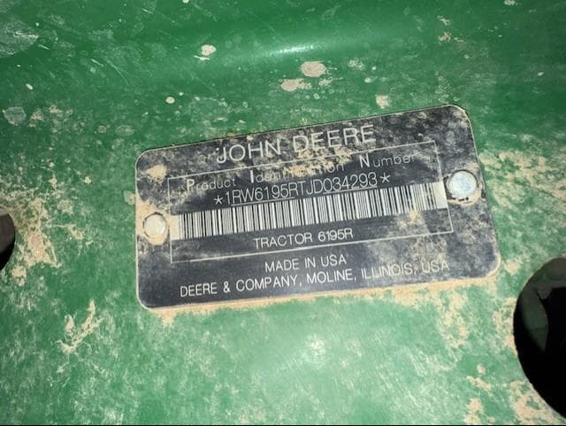 Image of John Deere 6195R equipment image 1