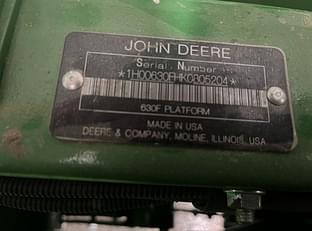 Main image John Deere 630F 33