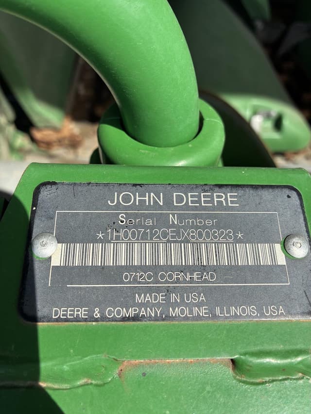 Image of John Deere 712C equipment image 1