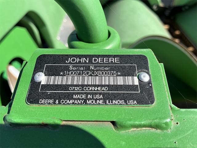 Image of John Deere 712C equipment image 2