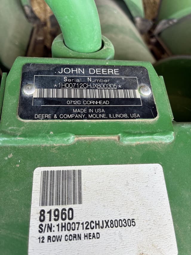 Image of John Deere 712C equipment image 2
