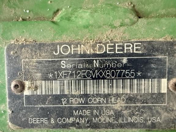 Image of John Deere 712FC equipment image 1