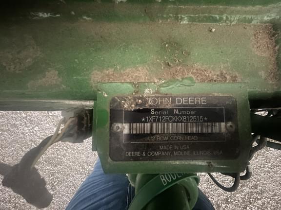 Image of John Deere 712FC equipment image 1