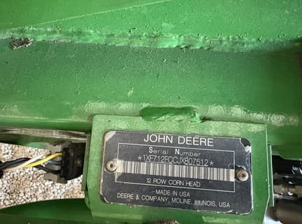 Image of John Deere 712FC equipment image 4