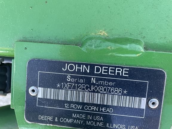 Image of John Deere 712FC equipment image 1